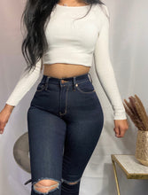 Cargar imagen en el visor de la galería, Bella Jeans (Lavado oscuro)
