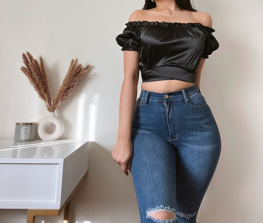 Parte superior de cristal (negro satinado)